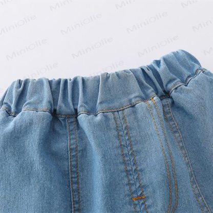 HELLO! Baby 2-Piece Dinosaur Denim Set - image 11