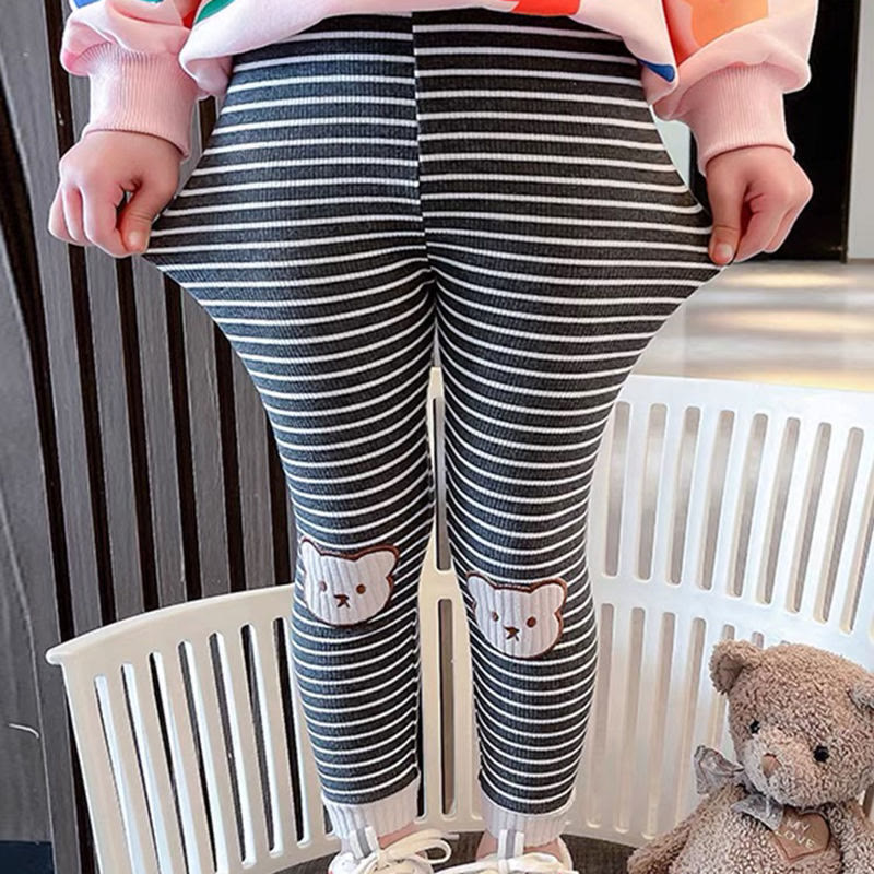 Toddler striped cheap leggings