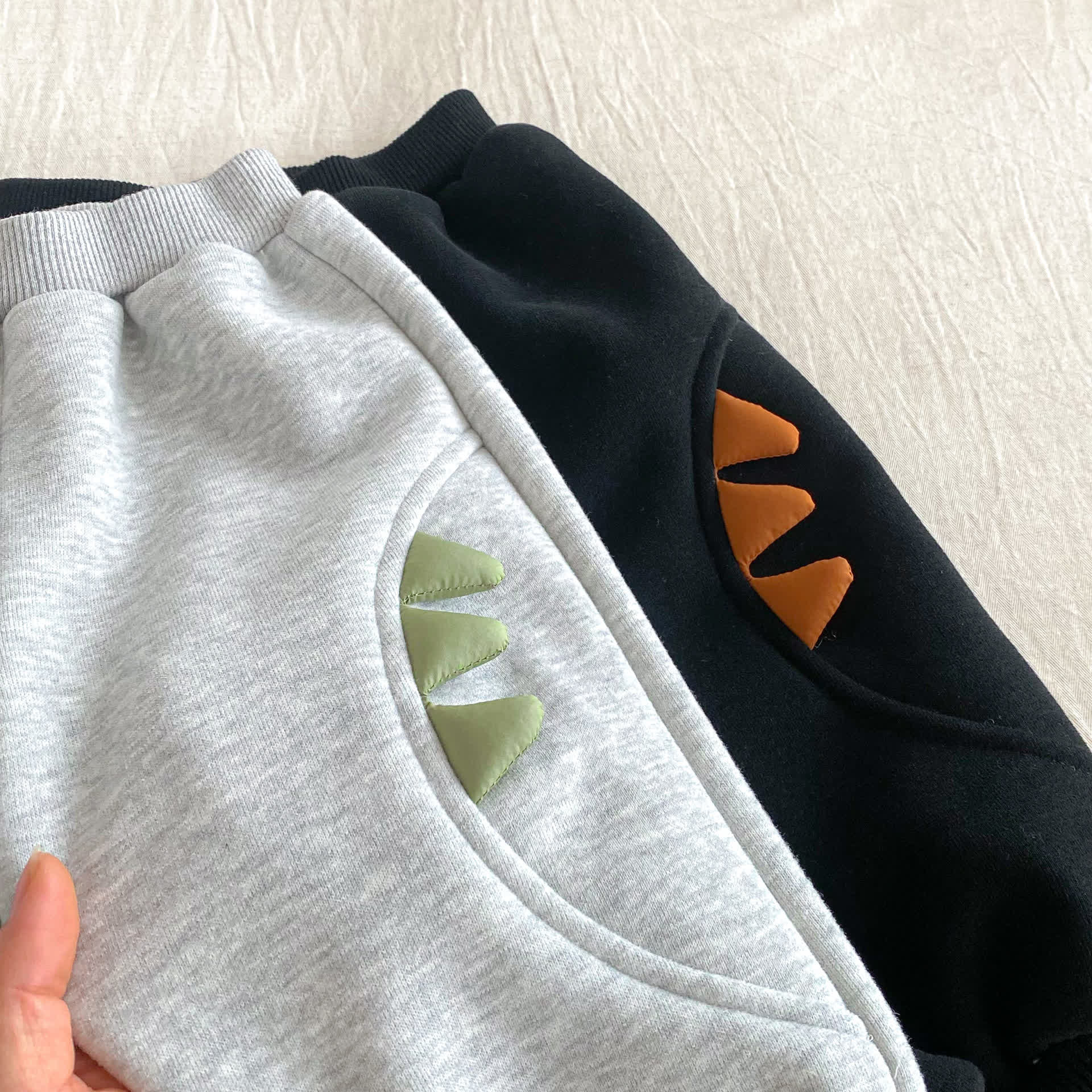 DINOSAUR Baby Toddler Boy Fleece Lined Top Or Pants - image 13