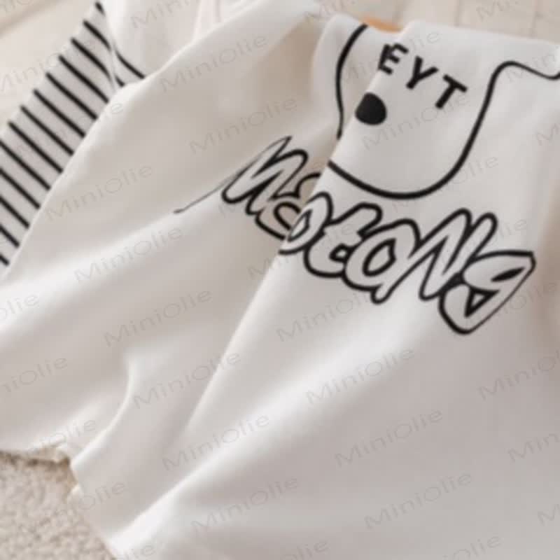 Baby Toddler Boy Bear Pocket Hooded 3-piece Set - image 9