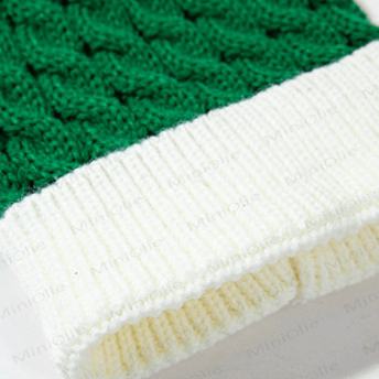 Baby Plush Twist Christmas Knitted Beanie - image 11