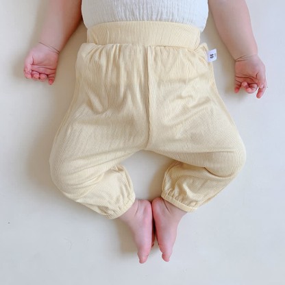 Baby Modal Solid Color Basic Soft Pants - image 16