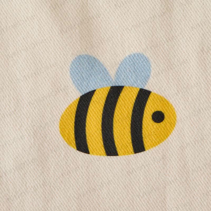 Baby Toddler Bee Beige Overalls - image 7