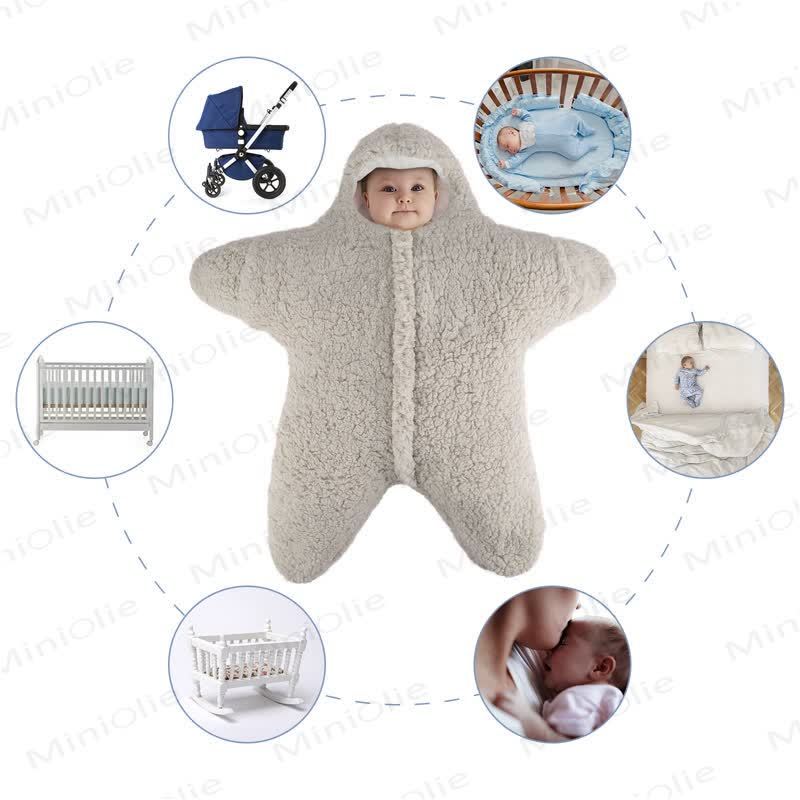 Baby Newborn Starfish Warm Sleeping Bag  - image 17