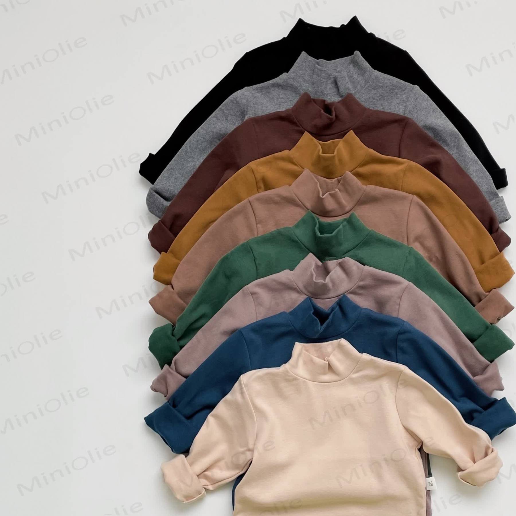 Toddler Retro Solid Color Soft T-shirt - image 1