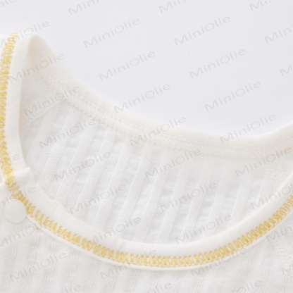 Baby Elephant Whale Crown White Romper - image 8