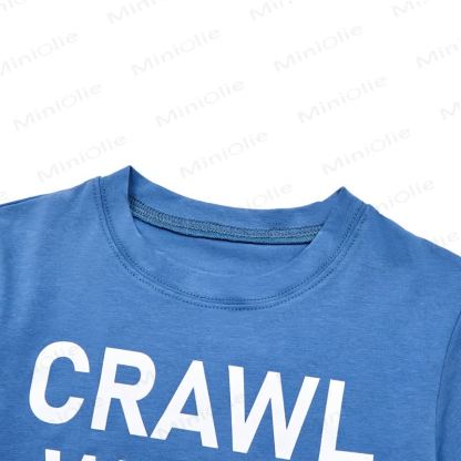 CRAWL WALK GOLF Toddler Baby Short Sleeve Top Jogger Pants 2 Piece Outfit Set - image 13