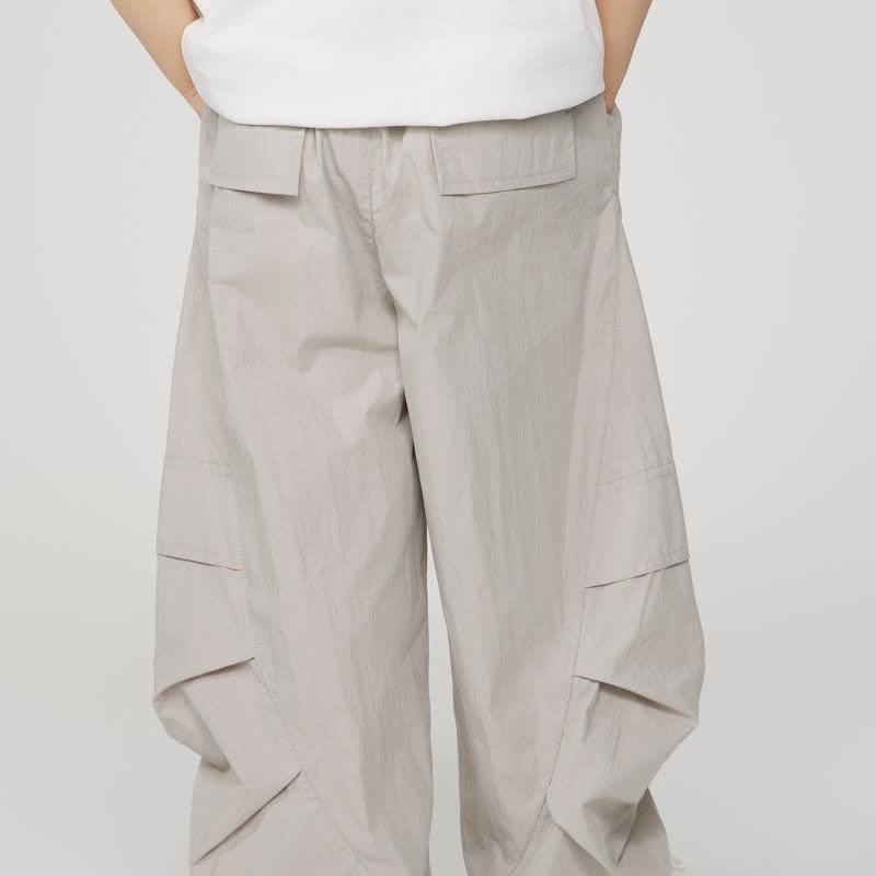 Kid Boy Plain Worker Loose Pants - image 6
