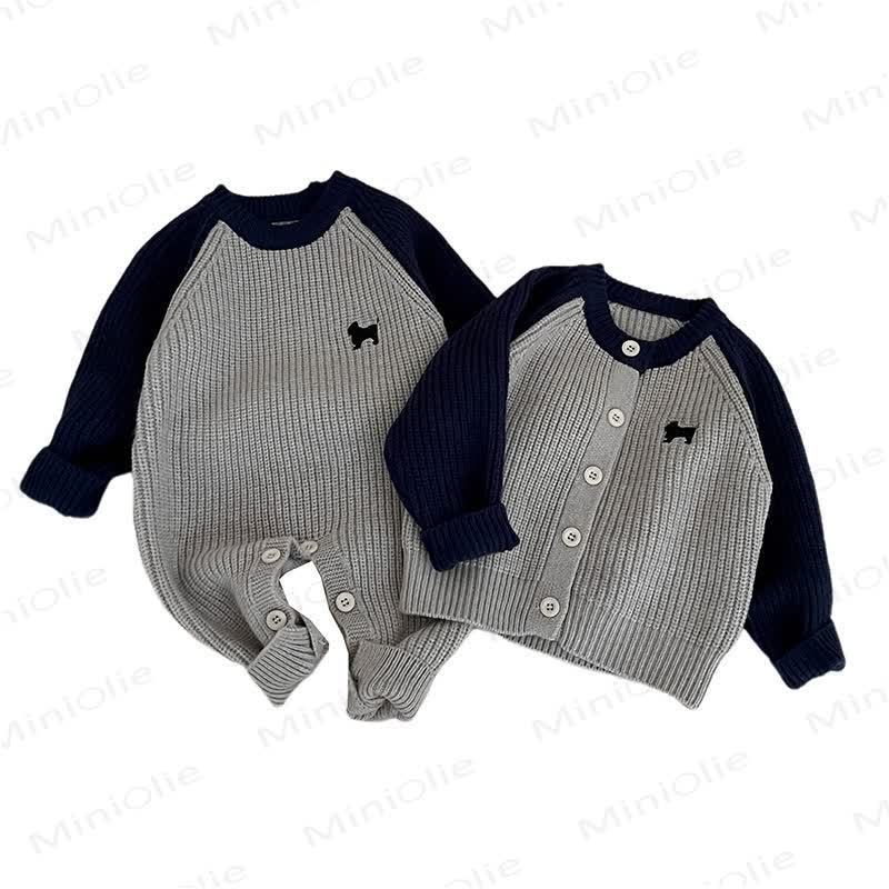 Baby Toddler Knitted Sweater/Romper - image 3