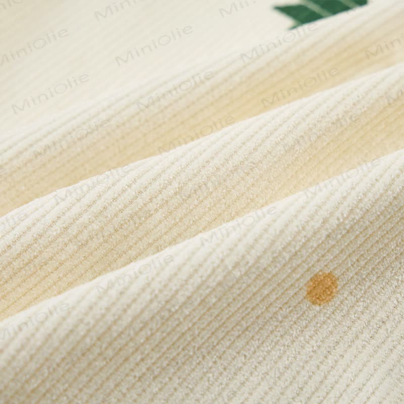 Baby Toddler Corduroy Christmas Tree Apricot Overalls - image 8