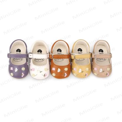 Baby Flower Embroidered Shoes - image 16