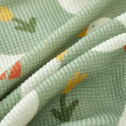 Baby Goose Grey Green Waffle 2-piece Set - image 6