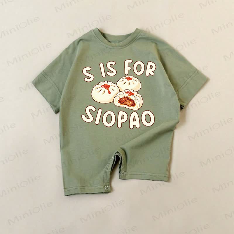 SIS FOR SIOPAO Baby Green Romper - Green - 18-24M - image 1