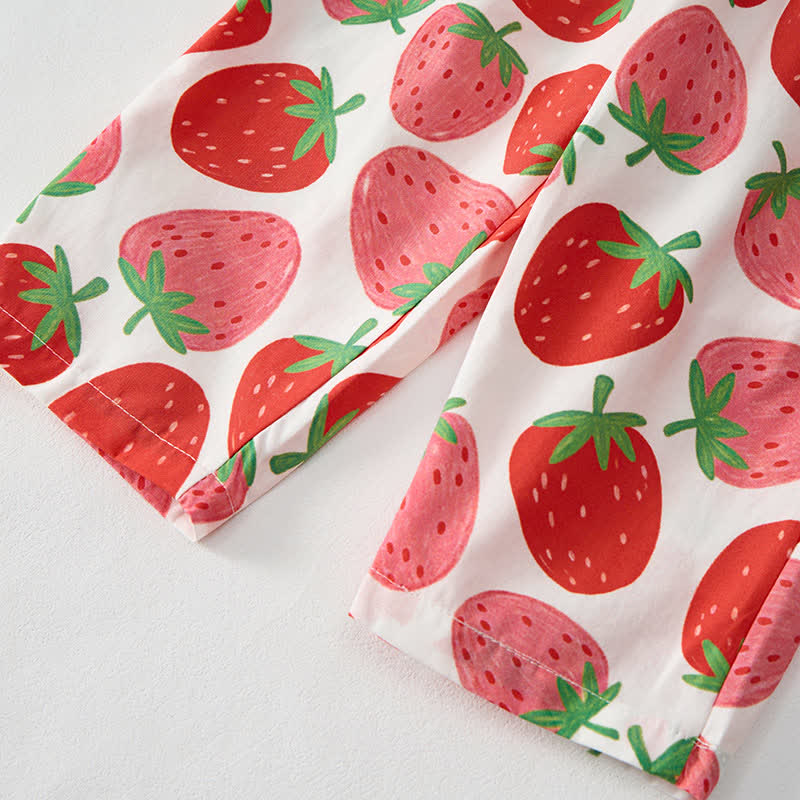 YOU'RE BERRY SPECIAL Baby Strawberry Print 2-piece Sleeveless Set - image 10