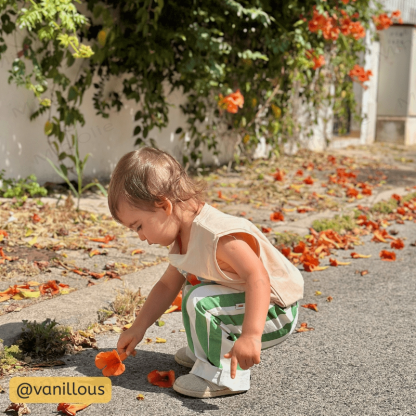 Baby Design Vertical Striped Casual Pants - image 9