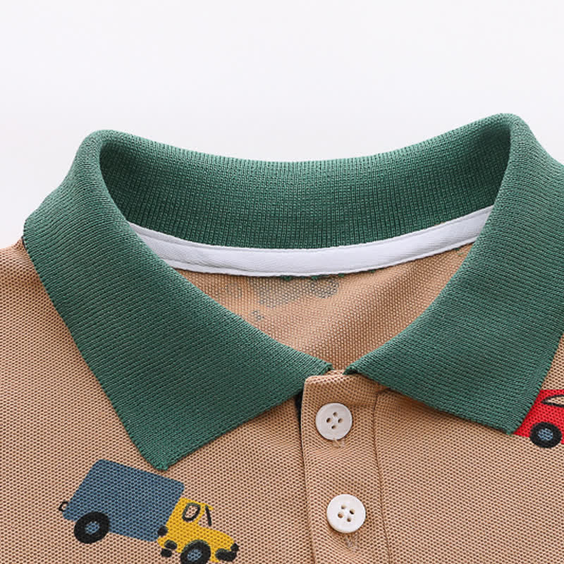 Baby 2-Piece Polo Vehicle Denim Set - image 25