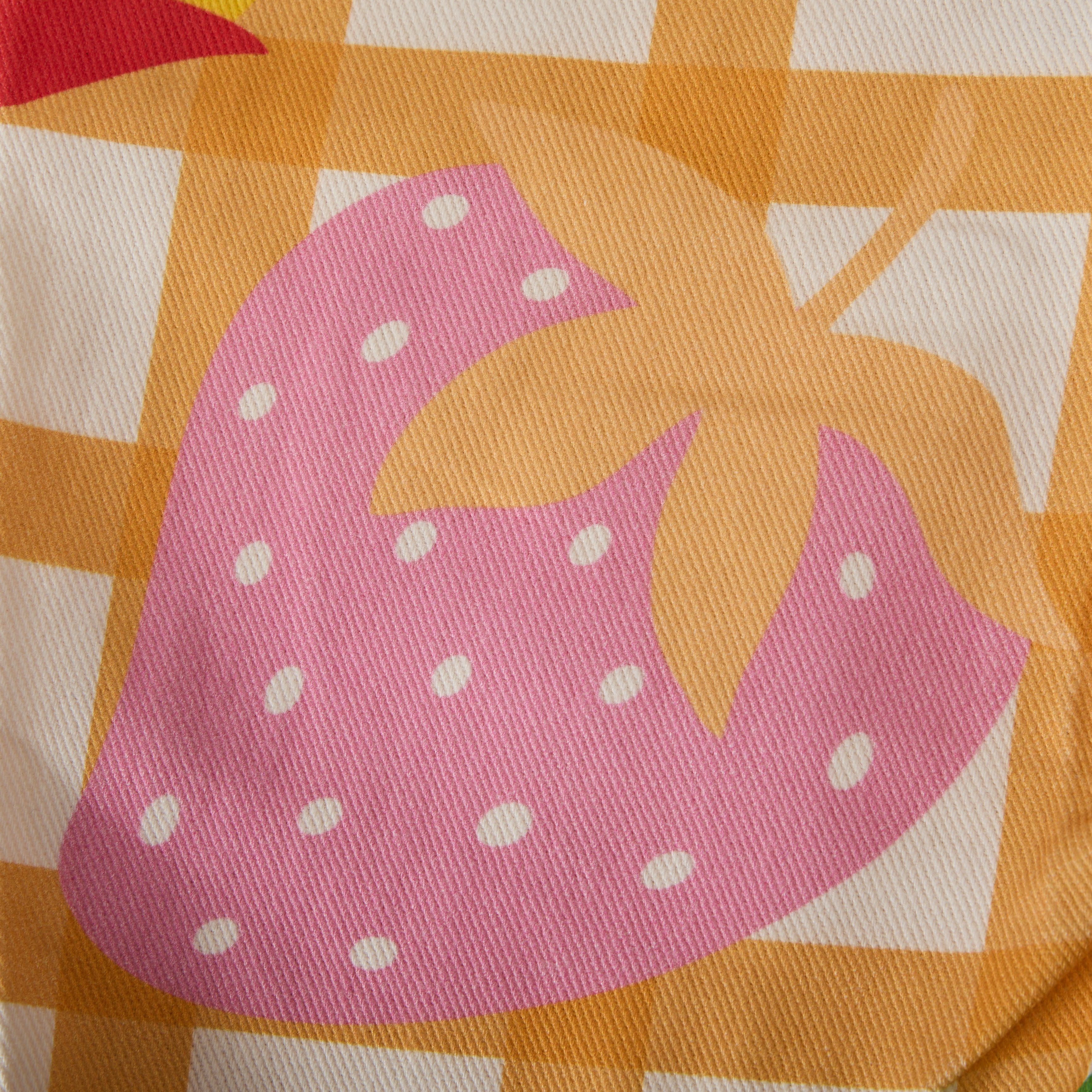 Baby Toddler Plaid Colorful Strawberry Overalls - image 4