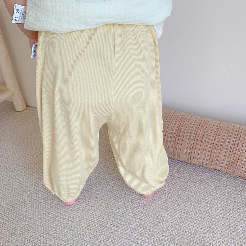 Baby Modal Solid Color Basic Soft Pants - image 14