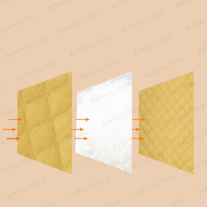 Baby Bear Quilted Contrast Color Romper - image 11