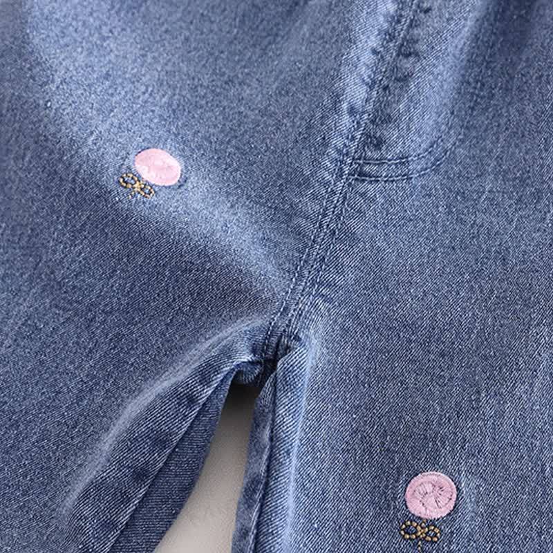 Baby Toddler Girl Love Sweater/Denim Pants 2-Piece Set - image 12