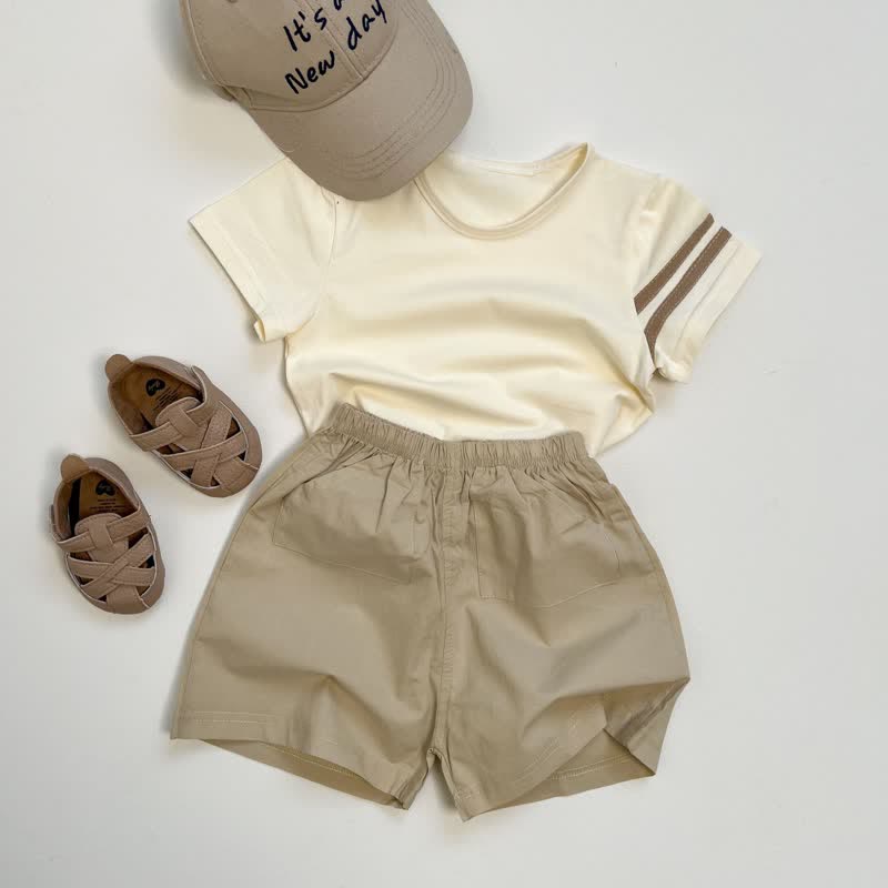 Baby White Stripes Sleeve T-Shirt - image 10