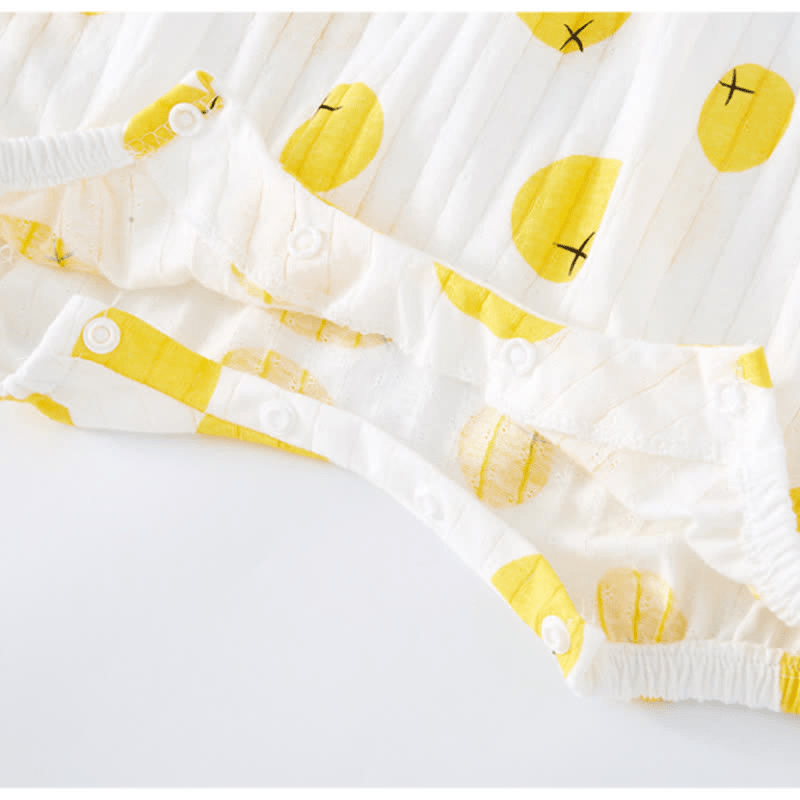 Baby Newborn Fruit Animal Strap Romper - image 9