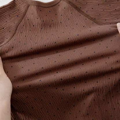 Baby Dot/Bear Front Placket Button Romper - image 10