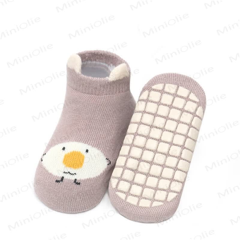Baby Toddler Antislip Animal Soft Floor Socks - Purple - 3-5T - image 20