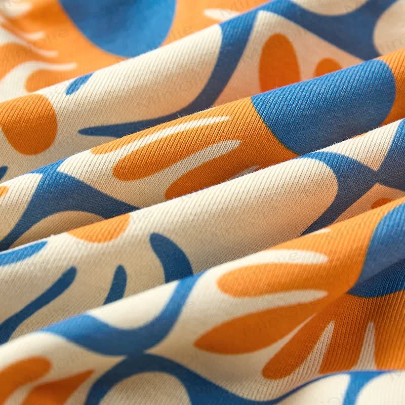 Baby Beige Plaid Floral 2-piece Set - image 7