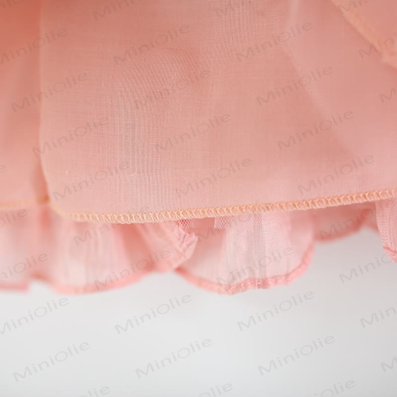 Toddler Heart Glitter Tulle Dress - image 10