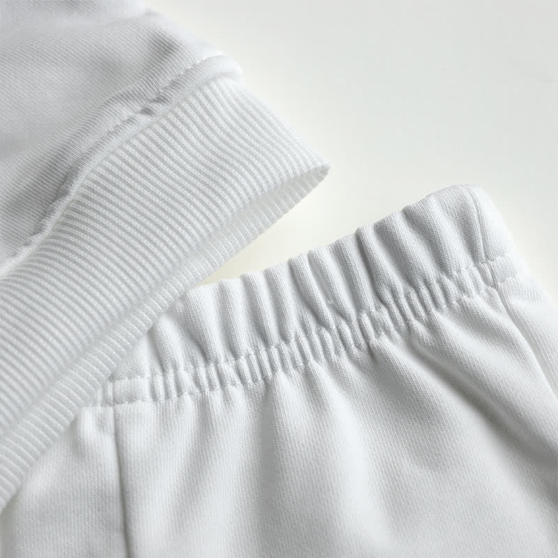 Baby 2-Piece Sixteen Multicolor Flower White Set - image 5