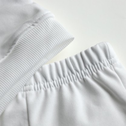 Baby 2-Piece Sixteen Multicolor Flower White Set - image 5