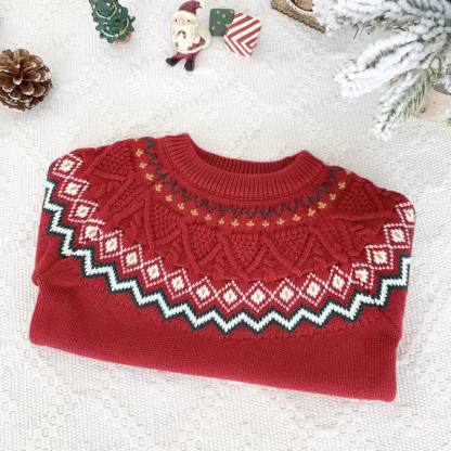 Kid Christmas Jacquard Sweater - image 6
