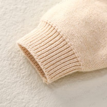 Baby Bear Cable Knit Cardigan and Pants 2-piece Set - image 8