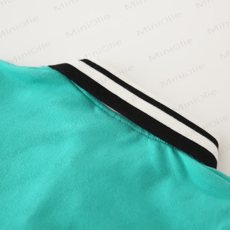 Kid Boy Smile Face Polo Shirt - image 10