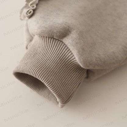 Toddler Baby Bunny Fleece Hoodie 3-piece Set - image 15
