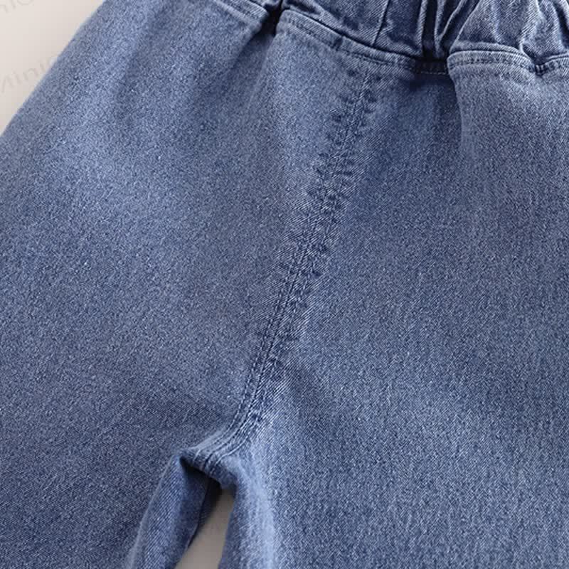 Baby Toddler Girl Love Sweater/Denim Pants 2-Piece Set - image 14