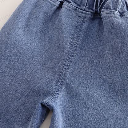 Baby Toddler Girl Love Sweater/Denim Pants 2-Piece Set - image 14