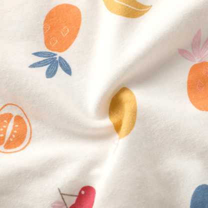 Baby Various Fruits Printed Kimono Style Romper - image 10