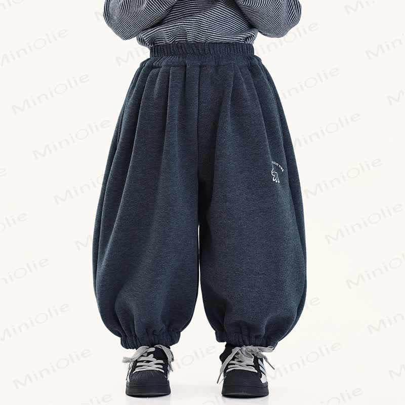 HAVE A GOOD TIME Toddler Kid Boy Bunny Fleece Pants - image 3