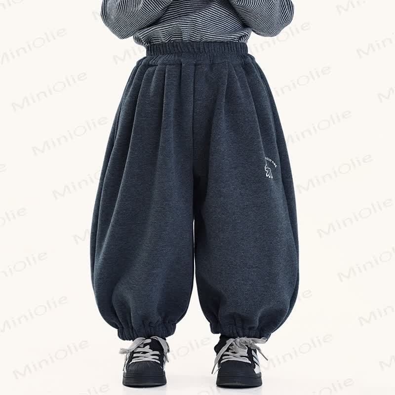 HAVE A GOOD TIME Toddler Kid Boy Bunny Fleece Pants - image 3