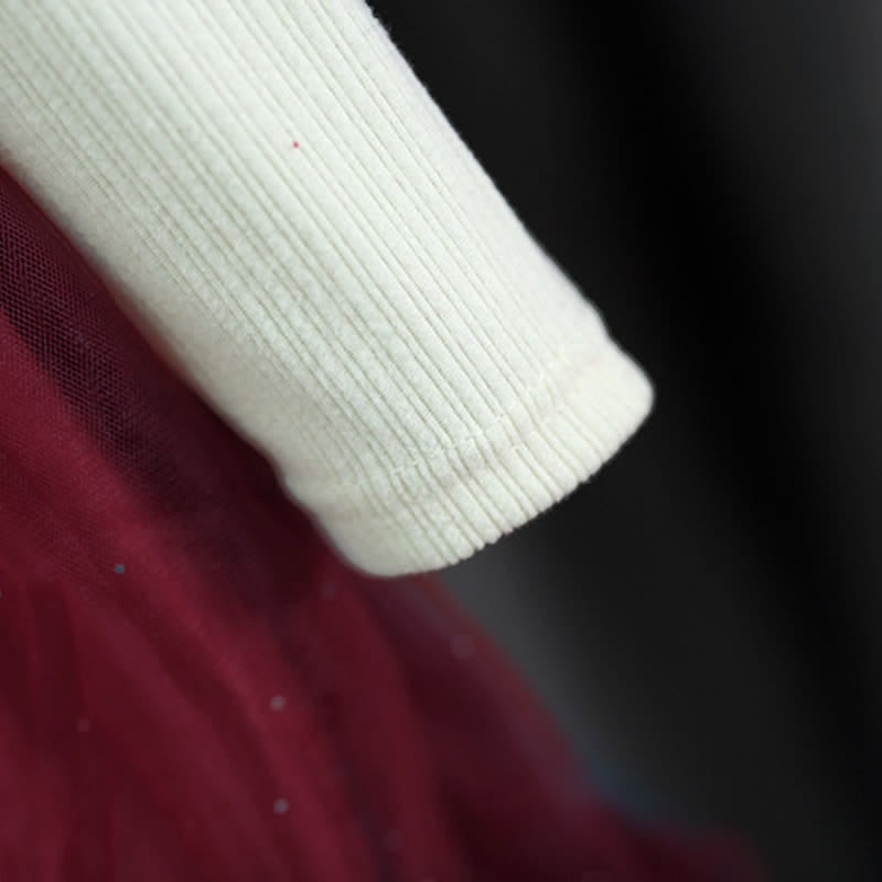 Baby Ribbed Mesh Dress and Cardigan - image 5