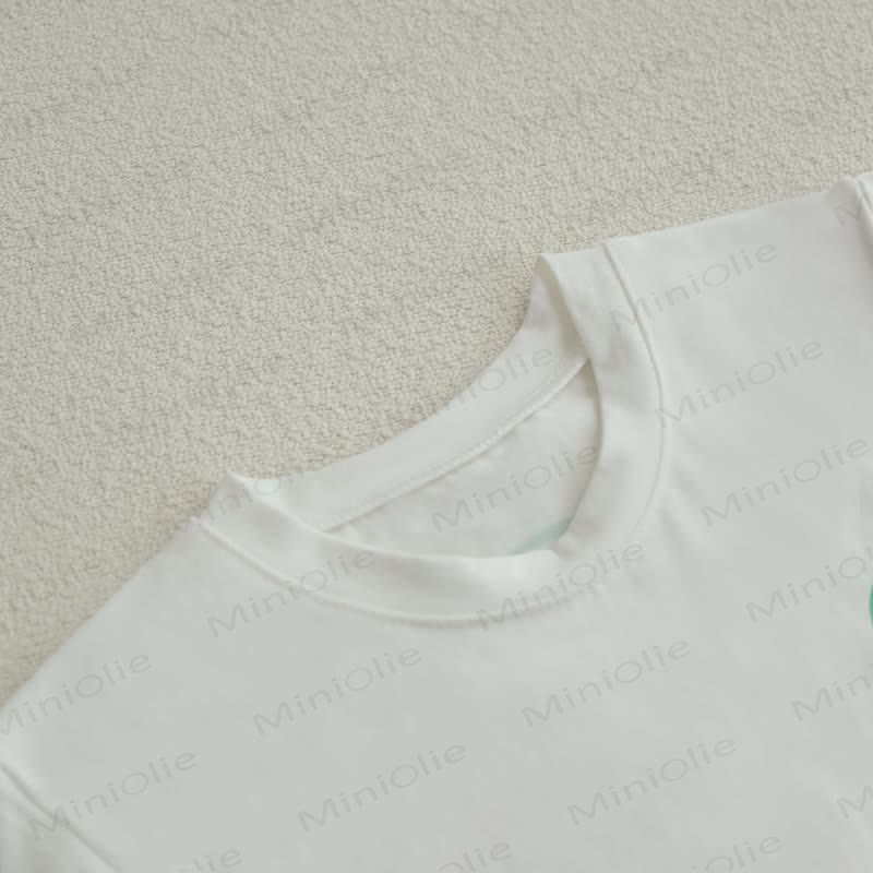 Baby Smile Tee & Plaid Shorts Set - image 11