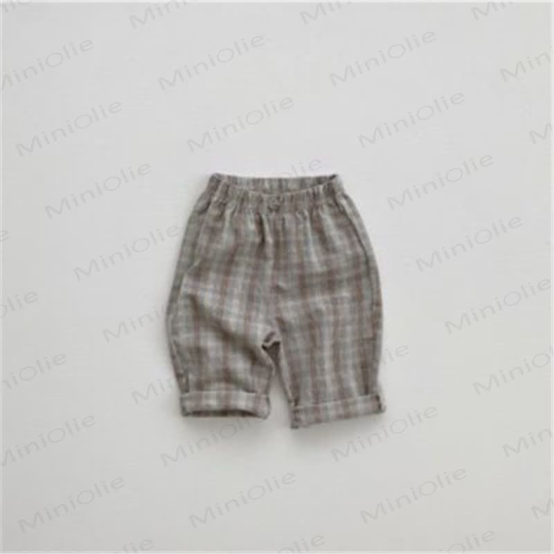 Baby British Style Plaid Pants - Grey - 2-3T - image 6