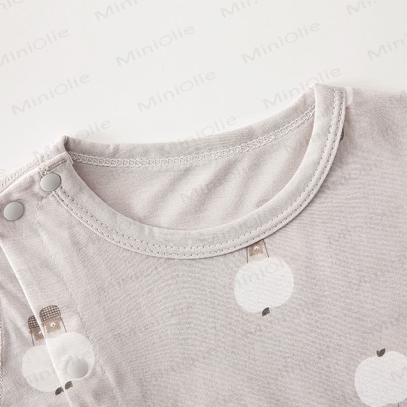 Baby Cotton Animal Print Romper - image 6