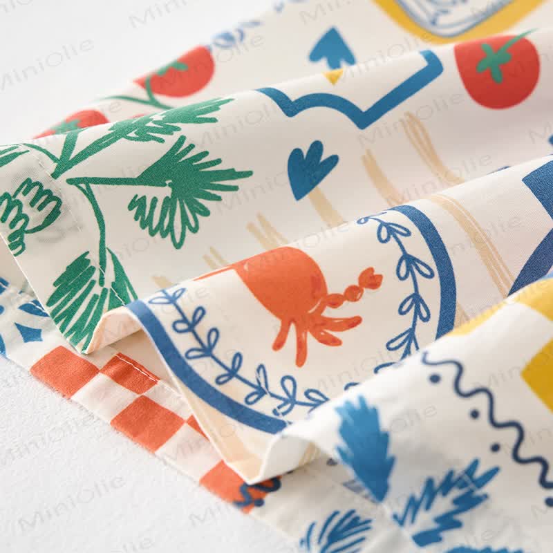 Baby Toddler Summer Italian Elements Sleeveless 2-piece Set - image 5