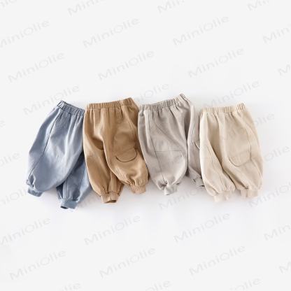 Baby Toddler Boy Solid Color Cargo Pants - image 1