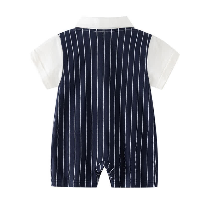 Baby Boy British Style Gentleman Romper - image 2