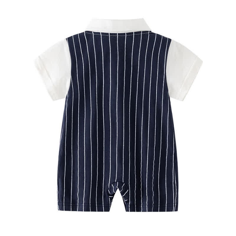 Baby Boy British Style Gentleman Romper - image 2