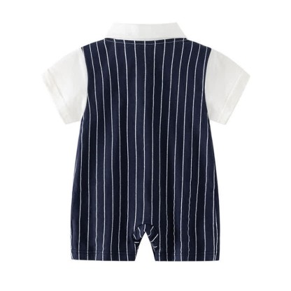 Baby Boy British Style Gentleman Romper - image 2